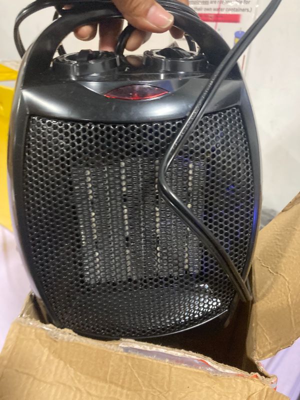 Photo 1 of 1500w ceramic fan heater 160v 60hz