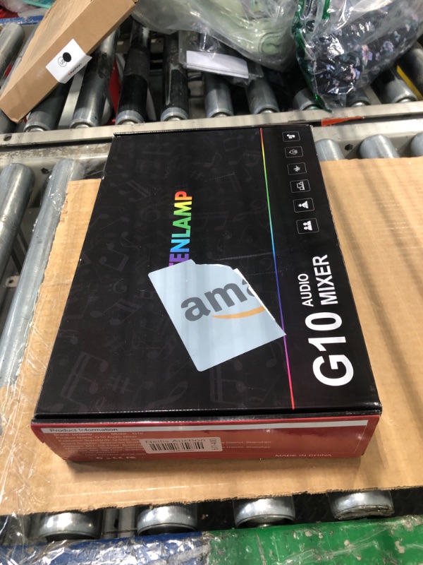 Photo 1 of Audio Mixer, Sound Board for Pc/Phone Live Streaming Singing Gaming, Sound Mixer for 3.5mm/Xlr Dynamic/48V Microphone, Live Sound Card with DJ Mixer Effects & Voice Changer, Denoise, One Click Mute