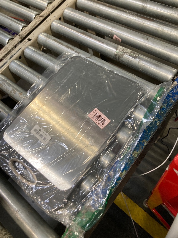 Photo 1 of ***USED*** Cutting Board Double Sided, GUANCI Large Size 16”×11”, 304 Stainless Steel Cutting Board for Kitchen, Food-Grade, Stainless Steel and Wheat Straw PP, Easy to Clean                 