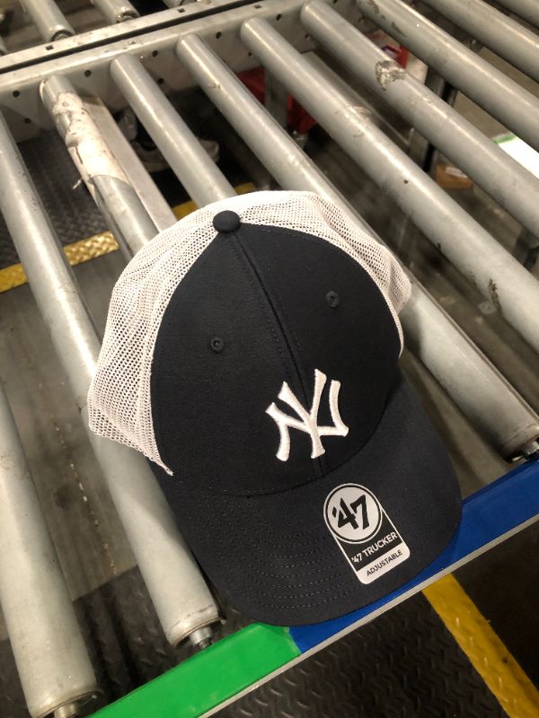 Photo 1 of 47 MLB Unisex-Adult Foam Mesh Trucker Snapback Adjustable Hat Cap (New York Yankees)