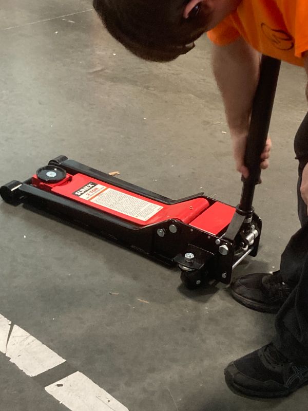 Photo 1 of SUNEX TOOLS 2 Ton Low Rider Service Jack