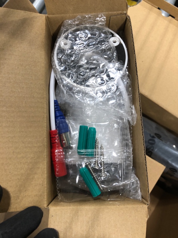 Photo 1 of ***missing all power cord, sell for replacement parts*** Full HD 5MP Definition Wired Security Camera System Outdoor Home Video Surveillance Cameras CCTV Camera Security System Outside Surveillance Video Indoor