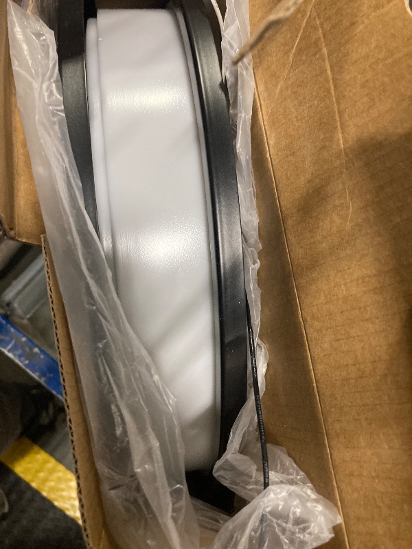 Photo 1 of ***MISSING MOUNT*** TOBUSA 36W LED Flush Mount Ceiling Light Fixture, 13inch LED Ceiling Light 3600LM, Modern Black Ceiling Light 2700K/3000K/4000K/5000K/6500K 5CCT, Dimmable Ceiling Lamp for Living Room Kitchen,1 Pack