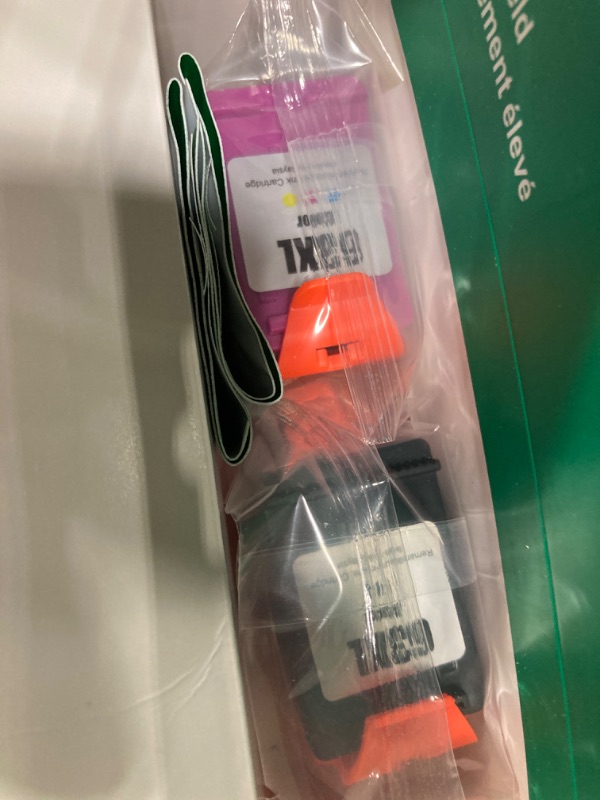 Photo 1 of 63XL Ink Cartridges Black and Color (2-Pack) for HP Ink 63 63XL Combo Pack Works for DeskJet 1112, 2130, 3630 Series; for Envy 4510, 4520 Series; for OfficeJet 3830, 4650, 5200 Series Printer L0R46AN