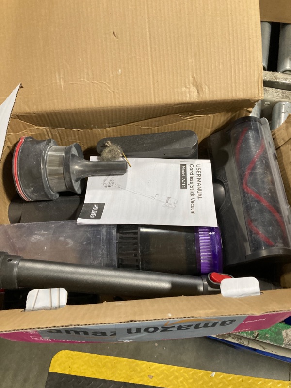 Photo 1 of ***USED***
Cordless Vacuum Cleaner 500W/45Kpa, 3 Ambient Colors Power Modes with 60 Mins Max Runtime Vacuum, Powerful Suction Rechargeable Handheld Stick Vacuum for Home, Hard Floor, Carpet, Pet Hair, Shutters