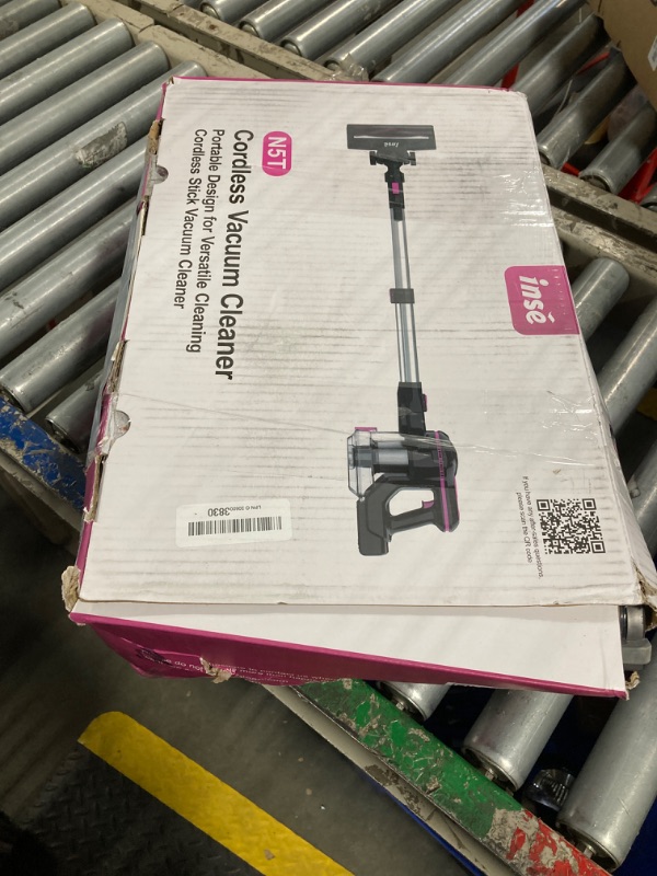 Photo 1 of ***USED***
Cordless Vacuum Cleaner 500W/45Kpa, 3 Ambient Colors Power Modes with 60 Mins Max Runtime Vacuum, Powerful Suction Rechargeable Handheld Stick Vacuum for Home, Hard Floor, Carpet, Pet Hair, Shutters