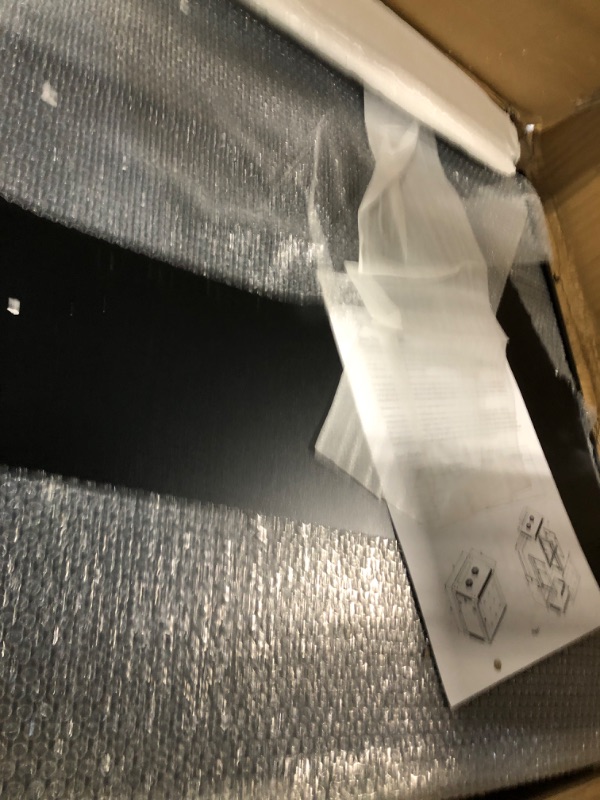 Photo 1 of TECMOJO 12U Wall Mount Server Cabinet IT Network Rack Enclosure Lockable Door and Side Panels Black,Cooling Fan,Glass Door,17.7inch Depth,for 19” IT Equipment,A/V Devices