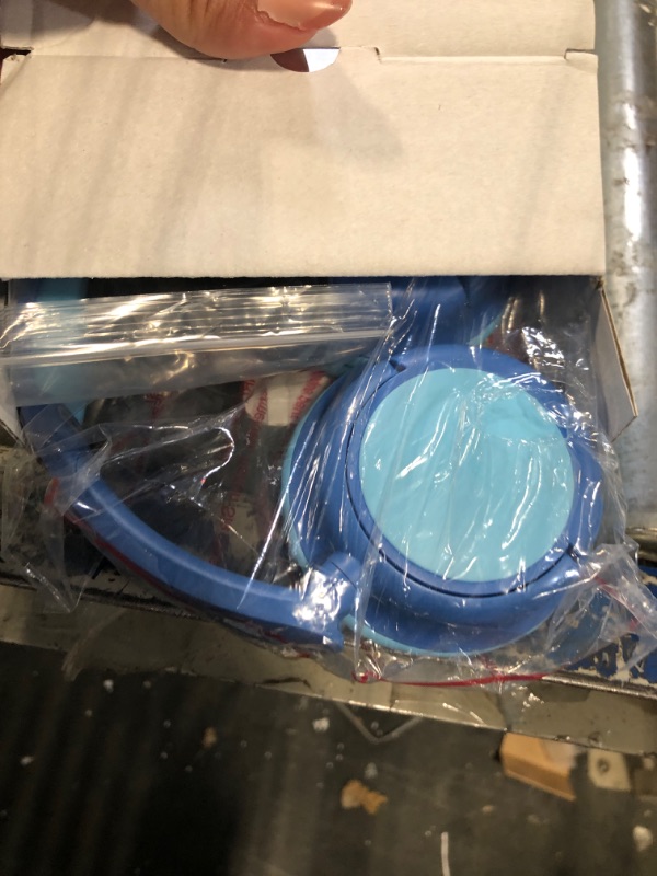Photo 1 of ***tested***iClever BTH22 Kids Bluetooth Headphones, 60H Play Time, USB C Fast Charging, Bluetooth 5.4, AUX Cord,Safe Volume 74/85 dBA,Toddler Headphones for iPad/Tablet/Travel/School, Blue
