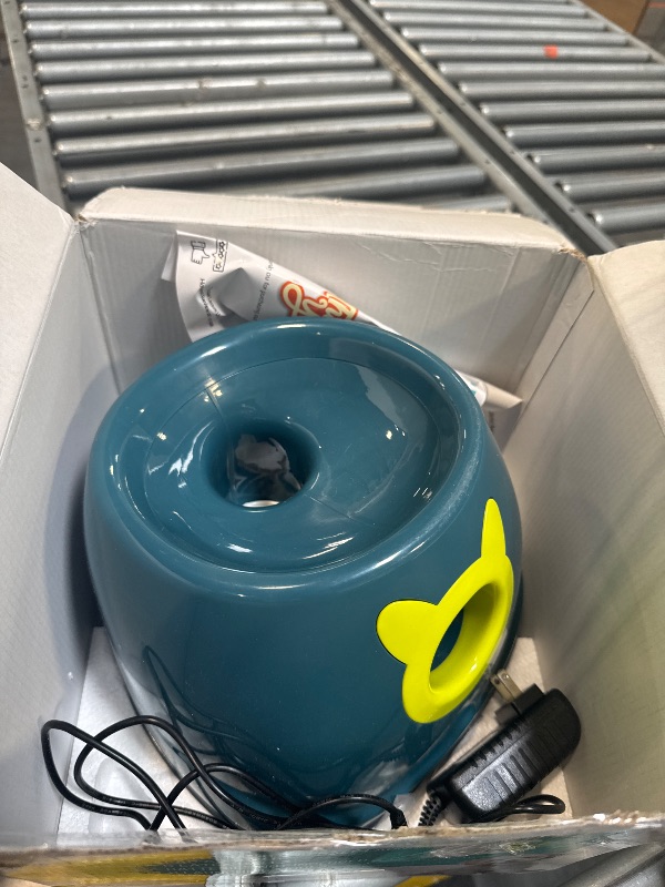 Photo 1 of Automatic Dog Ball Launcher - Dog Ball Fetch Machine, Ball Thrower for Dogs, for Small to Medium Sized Dogs, Interactive Dog Toy with 6 Latex Balls, Plug-in & Battery Options - 4 Launch Distances
