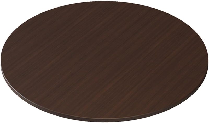 Photo 1 of 70/80/90cm Wooden Turntable, Walnut Rotating Serving Tray For Dining Table, Lazy Susan Rotating Plate, Elegant, Vintage Vibe, Home Dining Turntable, Swivel Silent, Large Round Turntable(70cm/28in)