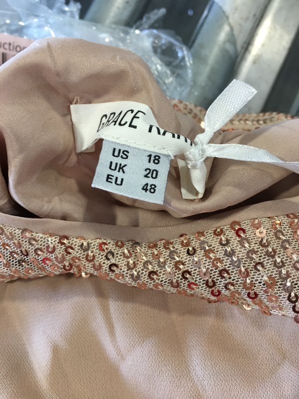 Photo 1 of ***please check photo for size***GRACE KARIN Wedding Guest Dresses for Women Fancy Dresses Semi Formal Dresses for Women Formal A Line Maxi Dress Gold Dress 18