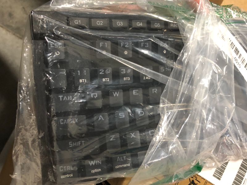Photo 1 of Redragon K580 PRO Wireless RGB Gaming Keyboard, 3-Modes 104 Keys Mechanical Keyboard w/Hot-Swap Socket, Dedicated Media Controls & Onboard Macro Recording, Linear Red Switch
