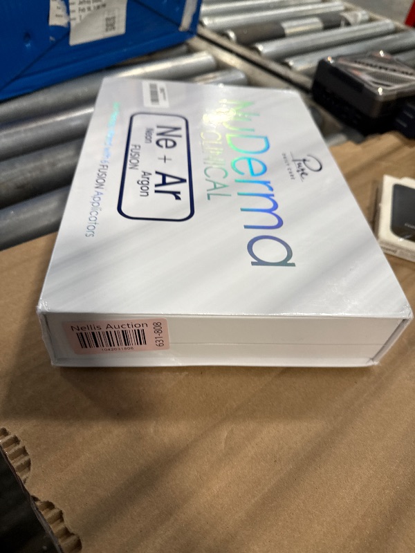 Photo 1 of **NEW/FACTORY SEALED** NuDerma Clinical Skin Therapy Wand - Portable Skin Therapy Machine w 6 Fusion Neon + Argon Wands – Anti Aging - Clarifying - Skin Tightening & Radiance - Wrinkle Reducing