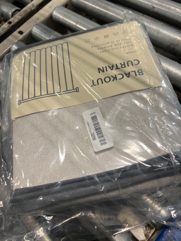 Photo 1 of 100% Blackout Shield Linen Blackout Curtains for Bedroom, Thermal Insulated Curtains 84 Inch Length 2 Panels Set, Grommet Drapes for Living Room, 50” W x 84” L, Beige