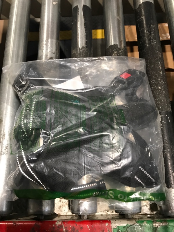 Photo 1 of ***USED***
PHOEPET Reflective Dog Harness Large Breed Adjustable No Pull Vest with Handle 2 Metal Rings 3 Buckles [Easy to Put on & Take Off](XL, Black). 