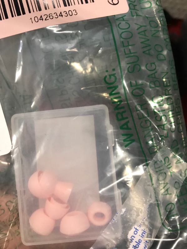 Photo 1 of 3 Pairs Compatible with AirPods Pro 1st 2nd Ear Tips Buds, Small Medium Large 3 Size Silicone Rubber Eartips Earbuds Gel Accessories Compatible with AirPods Pro 2 and 1st - S/M/L Rose Pink
