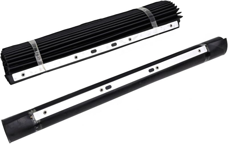 Photo 1 of 
Rubber Machine Tool Foldable Accordion Cover Shield Guard For Milling Machines And Lathes, Organ Board + Protective Glue(400x600mm+500x650mm)I’m 