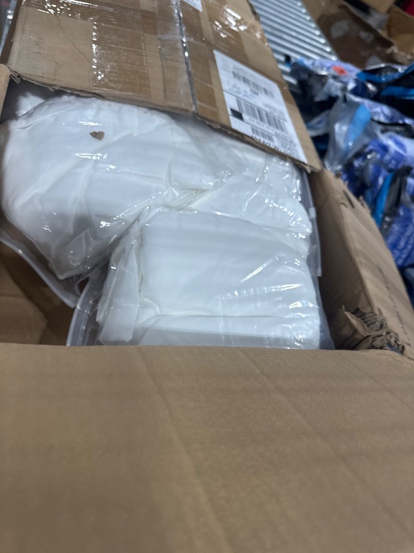 Photo 1 of 8 Pack Sleepover Tent for Girls Party,Teepee Tent for Kids Slumber Party Bulk with Light String,Air Mattress,Fitted Sheet,Washable Natural Cotton Toddler Teepee for Indoor Outdoor(Pink)