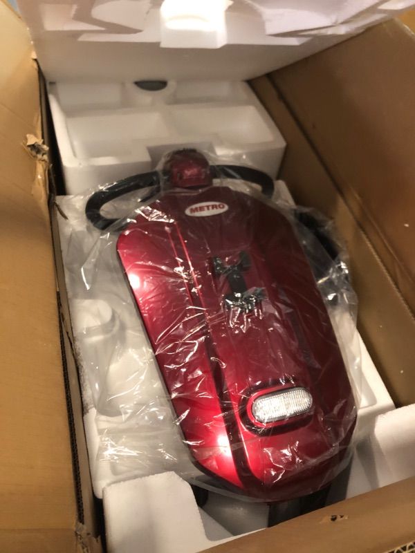 Photo 1 of ***PARTS ONLY***Metro Mobility Powered Mobility Scooters, 4 Wheel Mobility Scooters for Adults, 300 lbs Capacity Folding Mobility Scooter Lightweight, 16 Miles Long Travel Range Scooter with USB Charger Port Red
