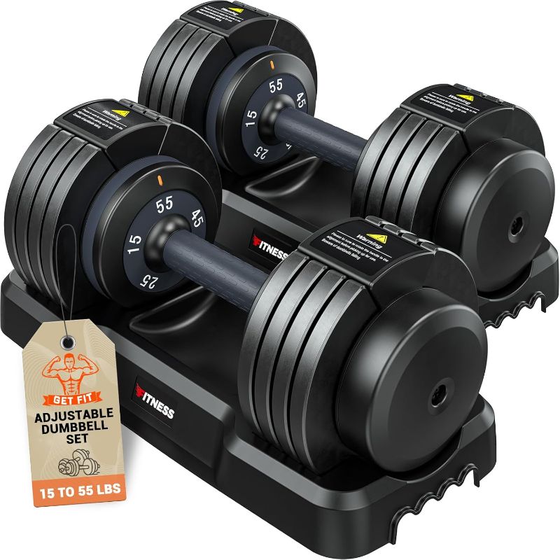 Photo 1 of  Adjustable Dumbbells Set of 2