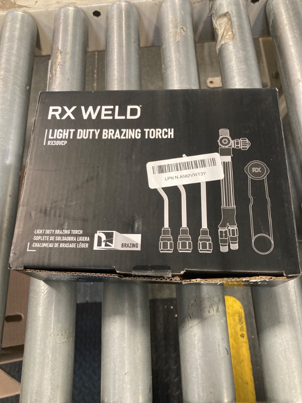 Photo 1 of RX WELD Ligth Duty Welding/Brazing Torch Kit, Handle Compatible with V-Series "J" +3 Welding Tips