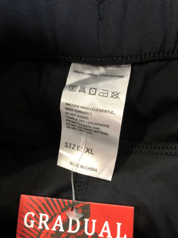 Photo 1 of ***XL SIZE*** G Gradual Women's Pants with Deep Pockets 7/8 Stretch Sweatpants for Women Athletic, Golf, Lounge, Work (Black, X-Large)