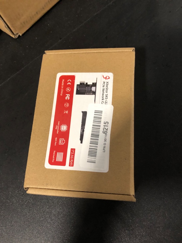 Photo 1 of 2.5Gb PCIe Network Card with Intel I226-V Chip, 2.5GBase-T Network Adapter NIC, PCIe 3.1 X1, PCI Express Gigabit Ethernet Card for Windows 10/11, Linux Kernel 5.16.18/RHEL8.6, VMware ESXi8.0