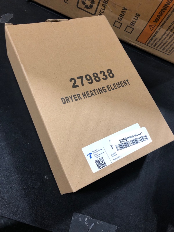 Photo 1 of ?UPGRADED?279838 Dryer Heating Element for Whirlpool Kenmore Maytag Amana Roper, Dryer Heating Element Parts Include Dryer Thermostat Thermal Fuse, Replaces 2406026 3403585 w10724237