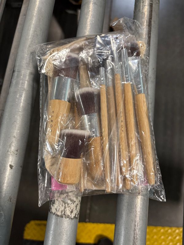 Photo 1 of 13 Bamboo Makeup Eye Brow Brushes Professional Set - Vegan & Cruelty Free - Eye shadow, Eyebrow, Eyeliner, Blending, Foundation, Blending, Blush, Powder Kabuki Brushes.…