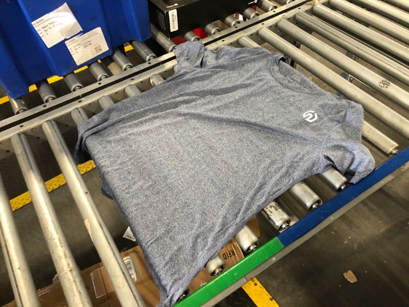 Photo 1 of ***only one, price locked unable change, will be 1/3 of the list price. LARGE SIZE*** NELEUS Men's 3 Pack Dry Fit Athletic Running Shirts,506 Black/Blue/Navy Blue,L