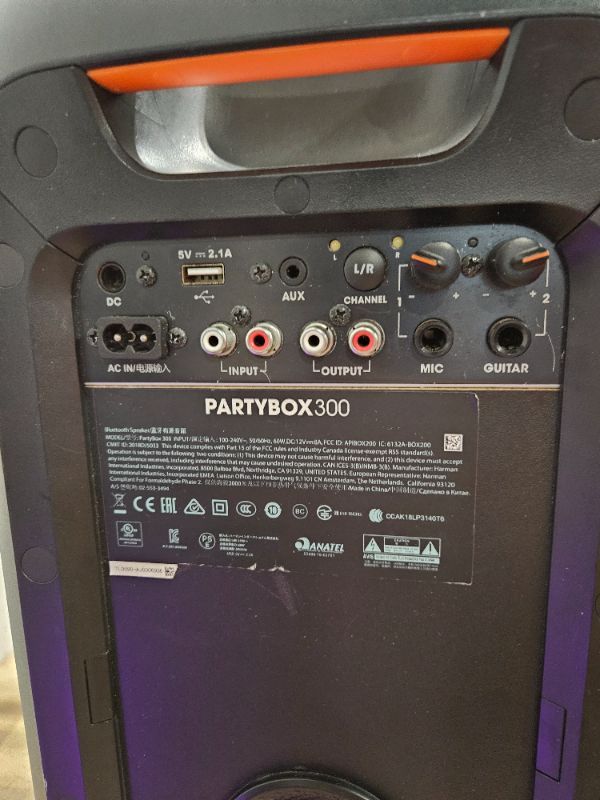 Photo 1 of JBL PartyBox 300 - High Power Portable Wireless Bluetooth Party Speaker
