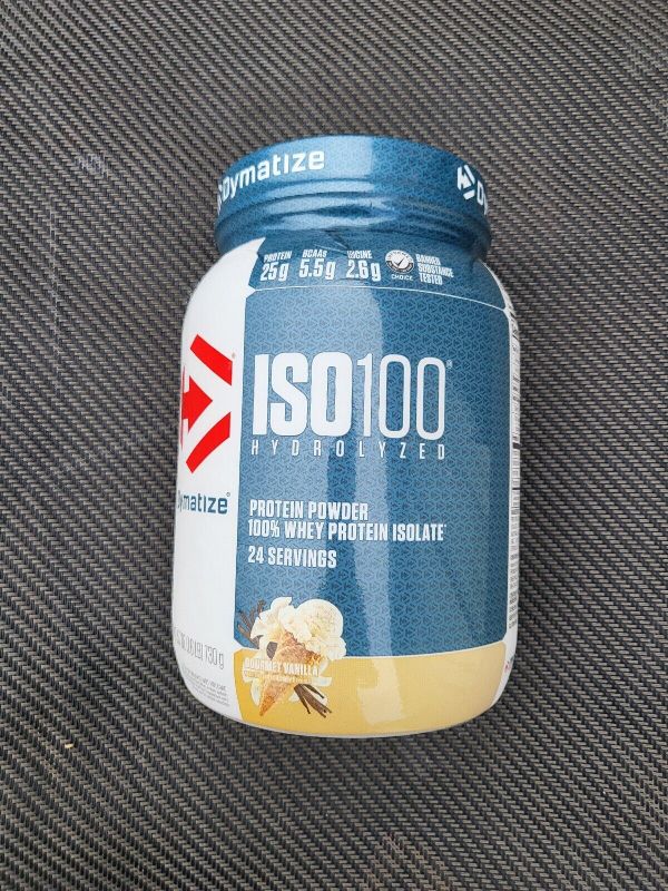 Photo 1 of  Iso100 Protein Powder Vanilla 