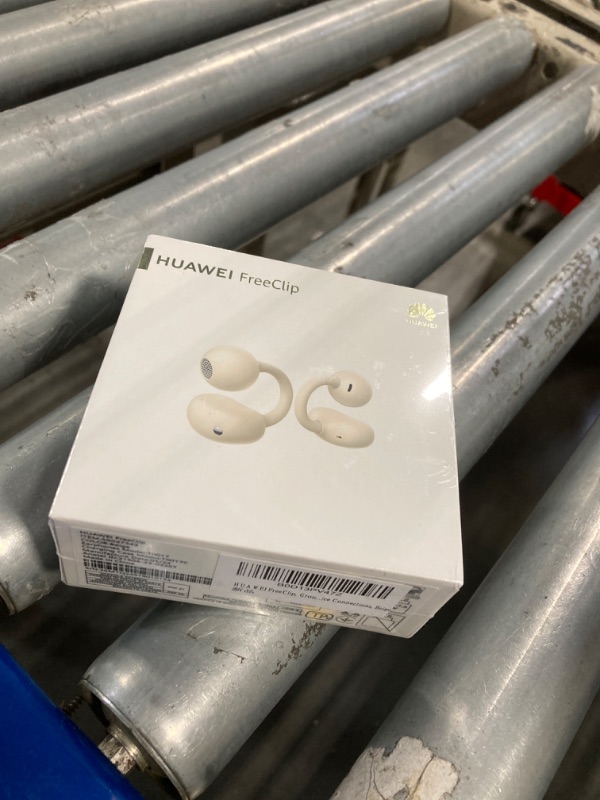 Photo 1 of ***Factory Sealed***
Huawei FreeClip Wireless Earbuds - Open Bluetooth Headphones, Long Lasting Battery and AI Clear Sound - Lightweight in-Ear Headphones, IP54 Dustproof and Water-Resistant (Clip Beige)
