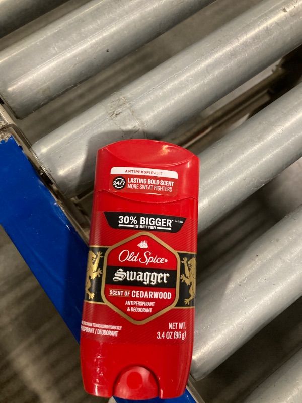 Photo 1 of Old Spice Red Zone Collection Invisible Solid Men's Anti-Perspirant and Deodorant, Swagger Scent - 3.4 Oz