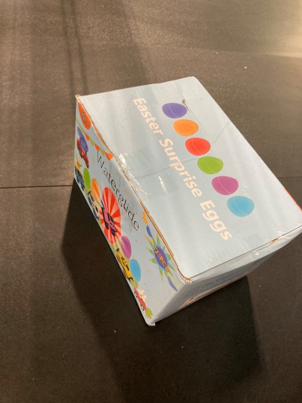 Photo 1 of **MISSING SEVERAL PIECES***WATERGLIDE Set of 12 Pull Back Cars for 3-6 Year Old Boys, Easter Eggs Filled with Pullback Monster Vehicles Toys, Easter Egg Hunt, Basket Stuffers Filler, Party Favor Easter Gifts for Boys Age 3-6