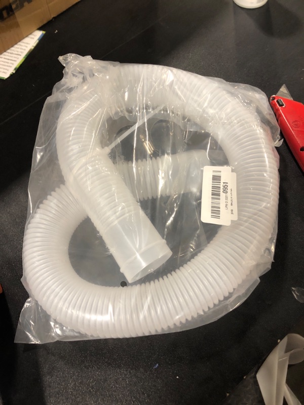 Photo 1 of 1.5 inch x 3ft Pool Skimmer Hose Replacement for Intex Above Ground Pool Skimmer Pump Transfer Hose Part # 10531 25016