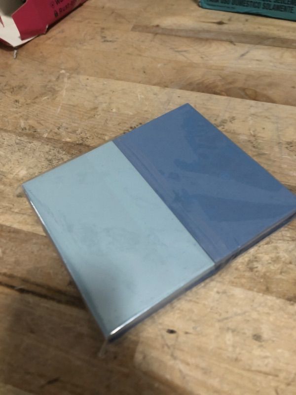 Photo 1 of 100 Sheets Colored Cardstock Blank Colorful Thick Paper 92LB/250gsm Cards Stock for Invitations, Postcards, Photos, DIY Crafts Greeting Card Making Scrapbook Supplies (Blue, 3” x 5”)