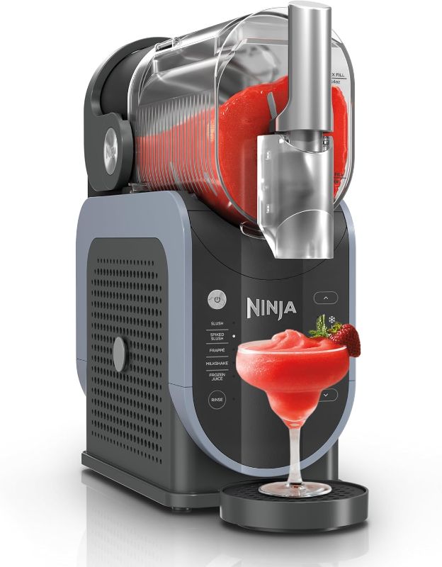 Photo 1 of Ninja SLUSHi with RapidChill Technology, 88 oz. Frozen Drink & Slushie Machine, 5 Preset Programs, Margaritas, Frappés, and More, Premium Accents, Black