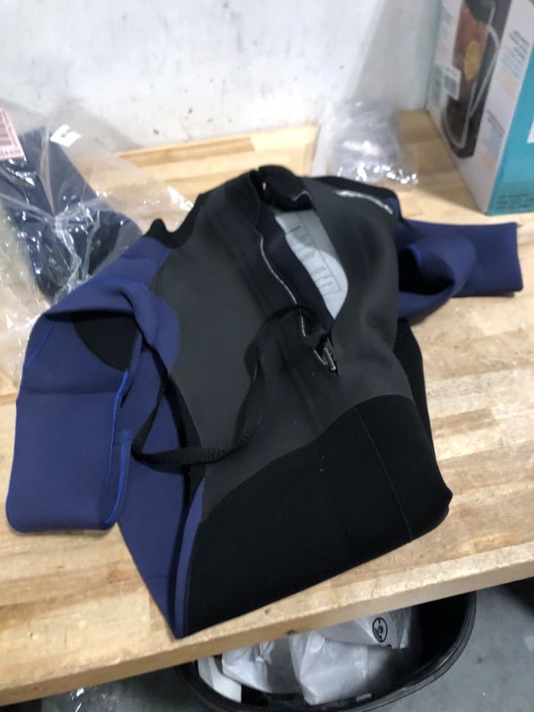 Photo 1 of Jintaleco 4/3 mm Wetsuits for Men, Premium Neoprene Wet Suit for Surfing, Swimming, Diving and Water Sports, Back Zip Men Wetsuits XS