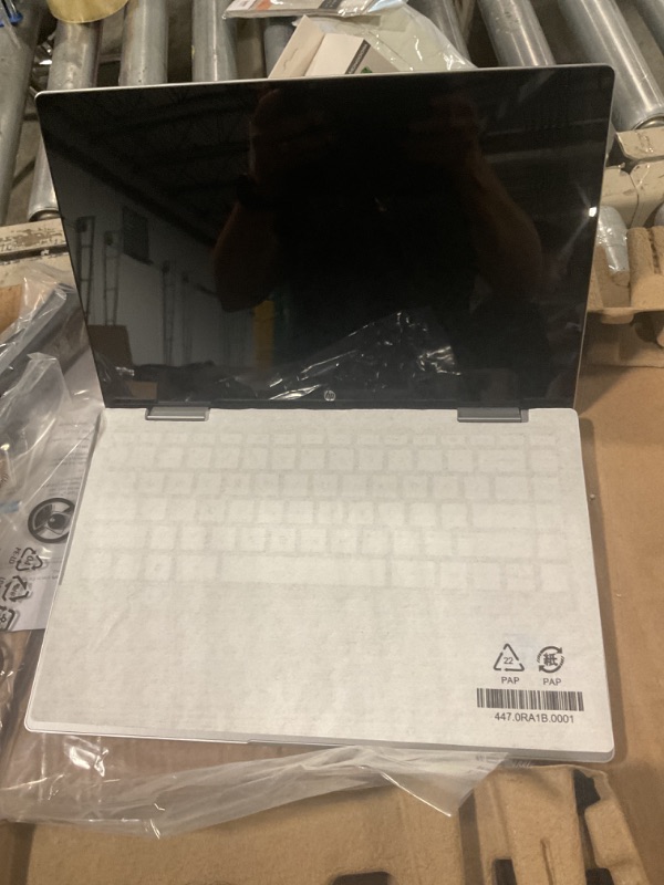Photo 1 of HP Pavilion x360 14 inch Laptop, FHD Touchscreen, 13th Generation Intel Core i3-1315U, 8 GB RAM, 256 GB SSD, Intel UHD Graphics, Windows 11 Home, 14-ek1099nr (2024)