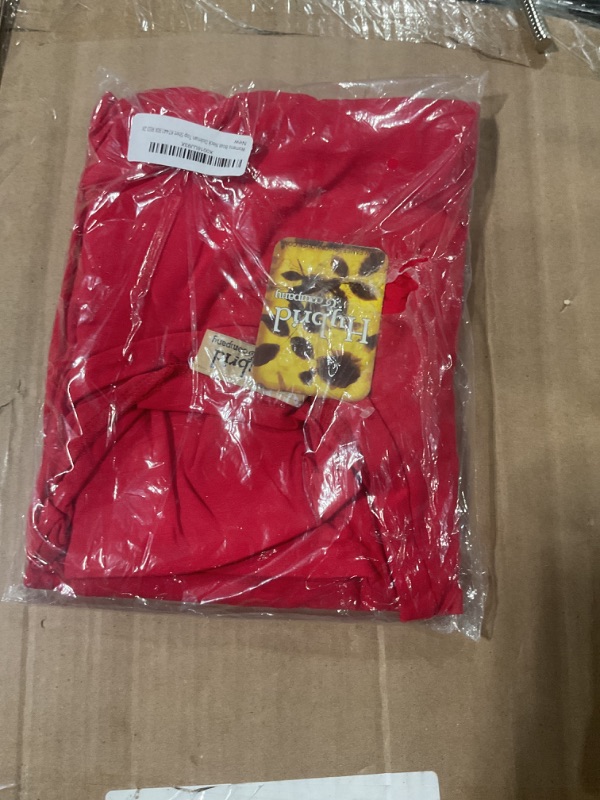 Photo 1 of & Company Womens Boat Neck Dolman Top Shirt KT44130X RED 2X