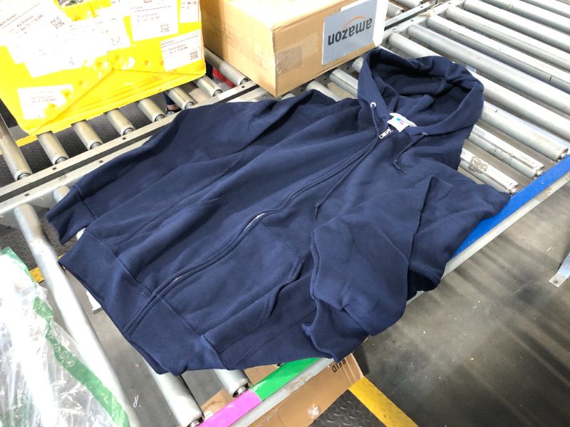 Photo 1 of ***LARGE SIZE*** Russell Athletic Men's Dri-Power Fleece 1/4 Zip Cadet, Navy