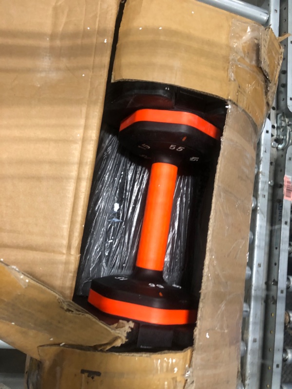 Photo 1 of 25LB 55LB Adjustable Dumbbells Set, 5LB to 25LB Dumbbell Pair,15LB to 55LB set of 2, Home Gym Weight Dumbbells Set 50lbs/110lbs, Anti-Slip Handle for Exercise Equipment
