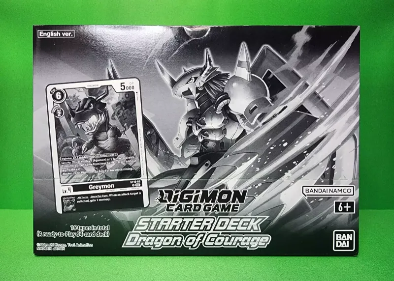 Photo 1 of 
Digimon Tcg Dragon Of Courage Starter Deck St 15 Display Of 8 New