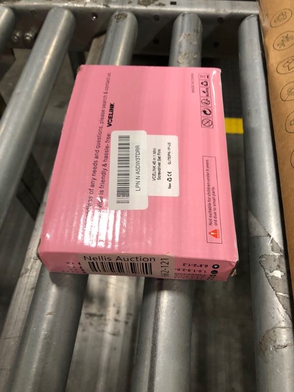 Photo 1 of VCELINK Pink Screwdriver Set, Upgraded Small Precision Screwdriver Kit 45 in 1 with Case, Magnetic Repair Tool Set Gift for Women Compatible with PC, Electronic, Watch, Eyeglasses, DIY Project