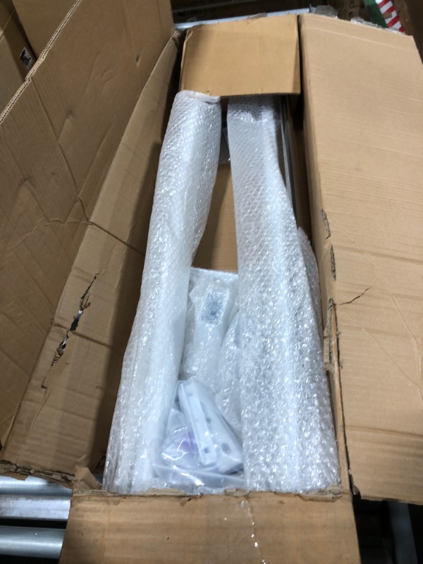 Photo 1 of MELIPRON Steel Cargo Van Roof Ladder Rack with Rear Cargo Roller Fit for RAM ProMaster 2013-2023 3 Bars