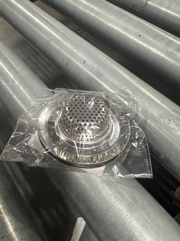 Photo 1 of 2PCS Kitchen Sink Strainer 2.75" Diameter - Stainless Steel Kitchen Sink Basket Strainer, Metal Drain Strainer Fits Most American Kitchen Sinks, Bathroom Bathtub, Shower Drains