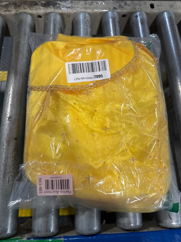 Photo 1 of ***NO ACCESSORIES***ReliBeauty Little Girls Princess Costume Dress up with Accessories, Yellow, 7/130