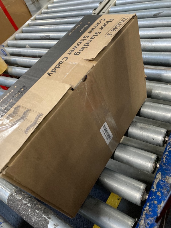 Photo 1 of Consumest Corner Shower Caddy Standing - 3-Tier Stainless Steel Shower Organizer with Soap Holder and 4 Hooks, Large Capacity Corner Shelf Stand for Bathroom, Rest Room, Black