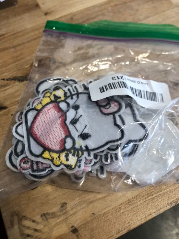 Photo 1 of 8 Sheets Valentine Iron on Patches Cute Iron on Decals Heat Transfer Designs Iron on Vinyl Patches Cute Valentines Day Iron on Transfers Stickers for T-Shirt DIY Clothing Backpack Supplies